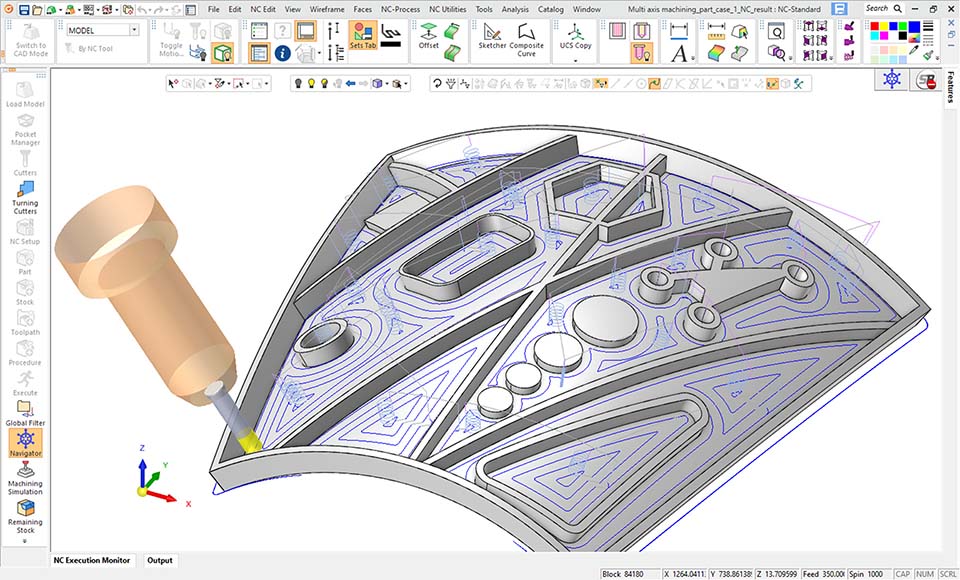 5-axis auto tilt